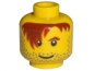 Preview: LEGO Minifig Kopf männl. rote Haare (266)