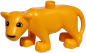 Preview: DUPLO Figure Lion Animal orange (53920)