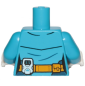 Preview: LEGO Minifig Torso dunkel azur "ARCTIS"  (1354) Q05