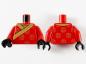 Preview: LEGO Minifig Torso rot "Lion Dance" (876) P10