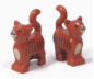 Preview: QMAN Katze Kätzchen Dunkel Orange (QM13786)