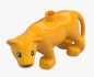 Preview: DUPLO Figure Lion Animal orange (53920)
