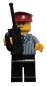 Preview: Minifigure Conductor striped suit (032) U16