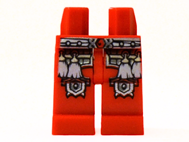 LEGO Minifig Legs red with belt  S11