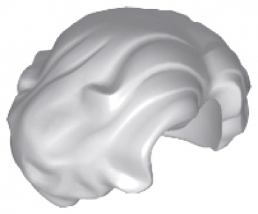 LEGO Hair female wavy light gray (11256) T07
