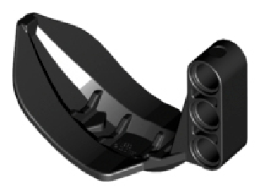 LEGO LKW Bagger Kralle 3L schwarz (11953) G14