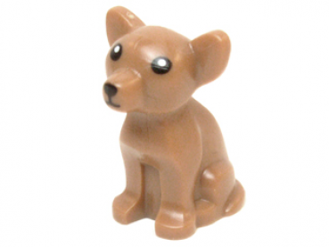 LEGO Minifig Hund Chihuahua nougat (12888)