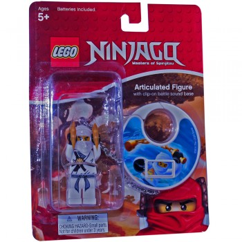 LEGO Ninjago Zane 1648 Schlüsselanhänger mit Sound Clip