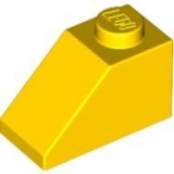 LEGO Schrägstein 1x2 gelb (3040)