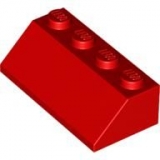 LEGO Dach/Schragstein 2x4 rot (3037)