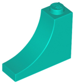 LEGO Bogen 1x3x2 invers türkis (18653)
