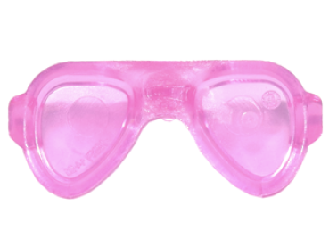 LEGO Friends Sonnenbrille trans-Pink (18854)