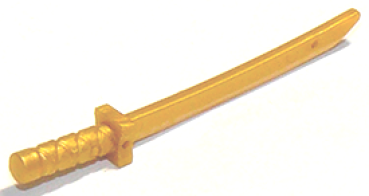 Minifig Katana perl gold (21459) T12