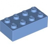 LEGO Stein 2x4 hell-blau (3001)