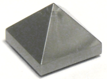 LEGO slope 1x1x2/3 flat silver (22388) A3