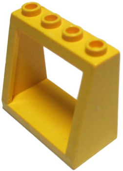 LEGO Windschutzscheibe 2 x 4 x 3 Rahmen gelb (2352b) H09
