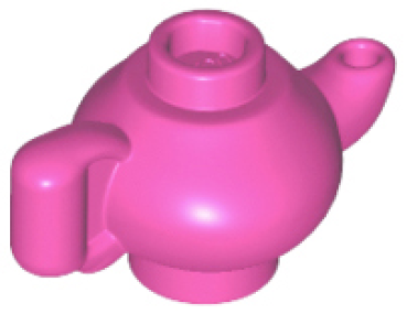LEGO Minifig teapot dark pink (23986) T13