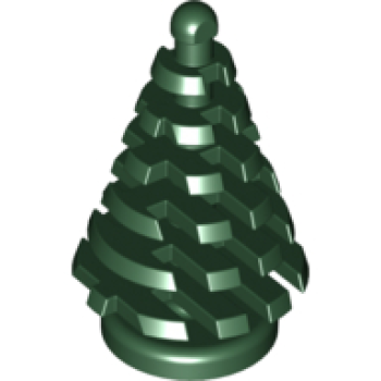 LEGO Baum Pinie klein dunkelgrün (2435) T09