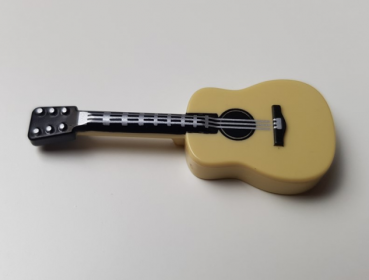 LEGO Minifig Utensil guitar tan (25975) T10
