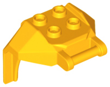 Lego Große Figurenrüstung, Brustpanzer zart orange (27167) T14