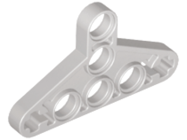LEGO Technic Liftarm 3x5 triangel flach altes hell-grau (2915) C09