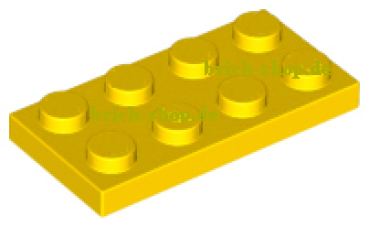 QMAN Platte 2x4 gelb (QM3020266)