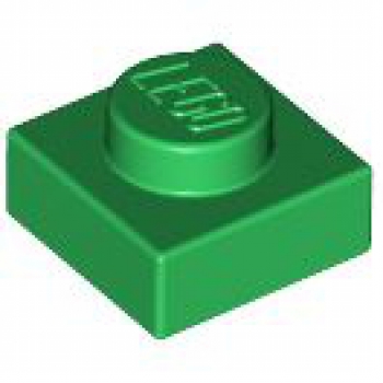 LEGO Platte 1x1 grün (3024)