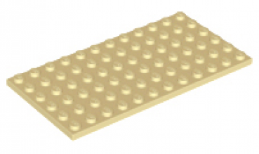LEGO Platte 6x12 beige (3028)