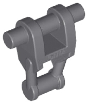 LEGO Torso mechanisch Battle Droid dunkelgrau (30375) R07