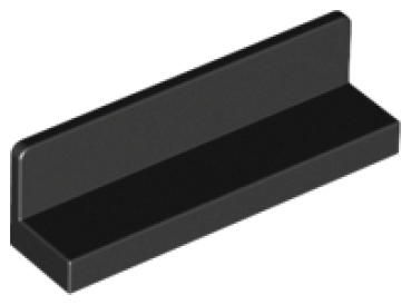 LEGO Fliese/Paneele 1x4 schwarz (30413) K3