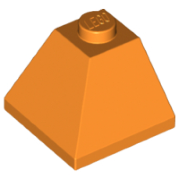 LEGO Dach/Schrägstein 2x2 orange (3045) SL