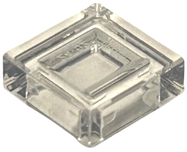 LEGO Fliese 1x1 trans klar (3070) A3