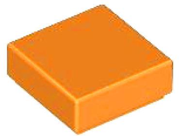 LEGO Fliese 1x1 orange (3070) A2