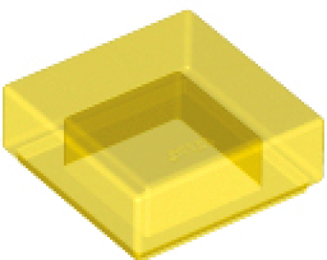 LEGO Fliese 1x1 trans gelb (3070)
