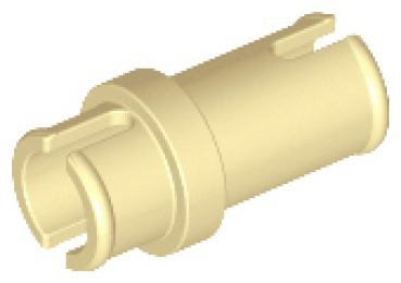 LEGO technic 3/4 pin short tan (32002) L09