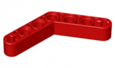 5x Lego® Technic Liftarm 1 x 7 gebogen 4-4 32348 rot Technik 4174834 4263821