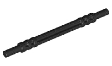 LEGO Technic Achse biegsam 7L schwarz (32580) C06