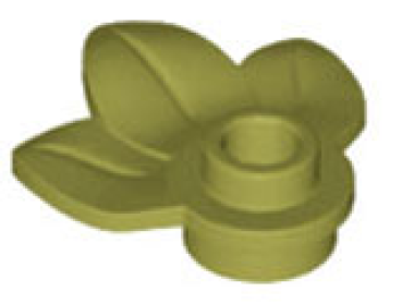 LEGO 3 Blätter 2x2 oliv grün (32607) U09