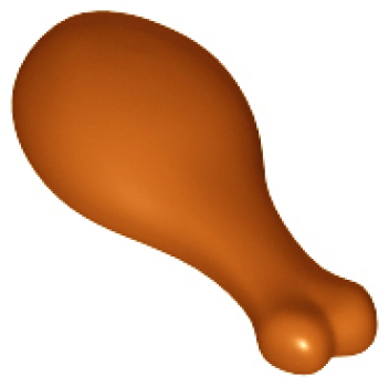 LEGO Zubehör Keule dunkel-orange (33057) T09