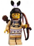 LEGO Indianerin Collector Serie 1 #1 (col001)