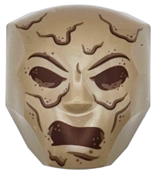 LEGO Spider-Man vs. Sandman: Final Battle: Large Figure Face (3524pb0) X10