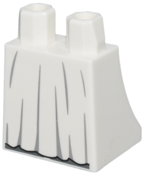 LEGO Minifig Beine Kleid Prinzessin Leia weiss (36036) S13