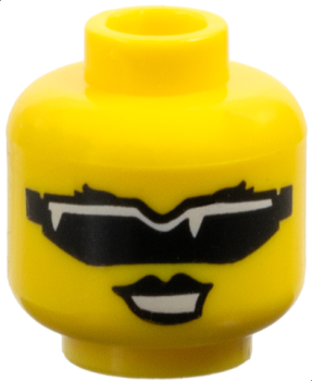 LEGO Minifig Kopf Dyna-Mite S06
