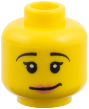 LEGO Minifig Kopf Nurse, Series 1 S06
