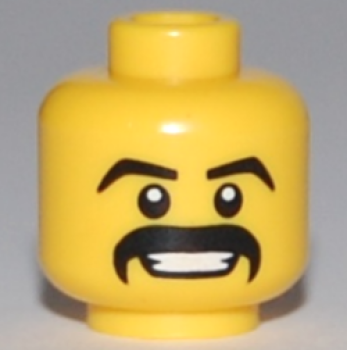 LEGO Minifig Head Mariachi / Maraca Man S07