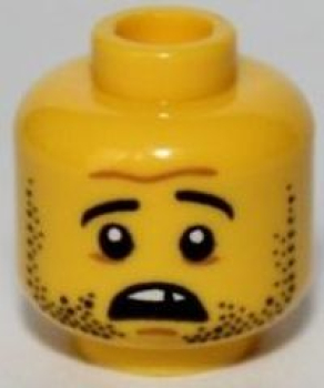 LEGO Minifig Kopf 2-seitig m. Bart (996) 6038470 S08