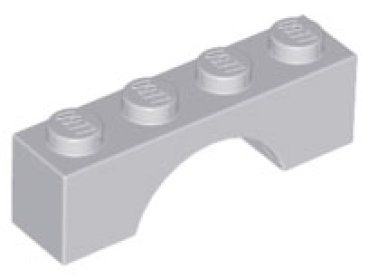 LEGO Bogen 1x4x1 hell-grau (3659)