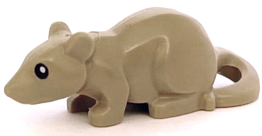 LEGO Maus / Ratte dunkelbeige (36756) V10