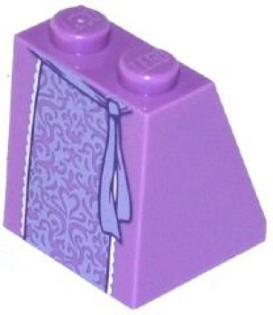 LEGO Legs assembly 2x2x2 Fairy medium lavendel (8079) S12