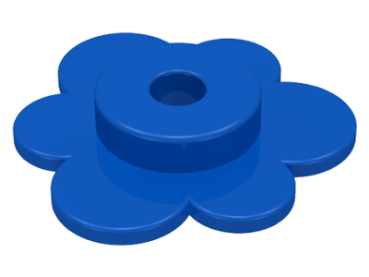 LEGO Pflanze Blüte blau (3742) U11